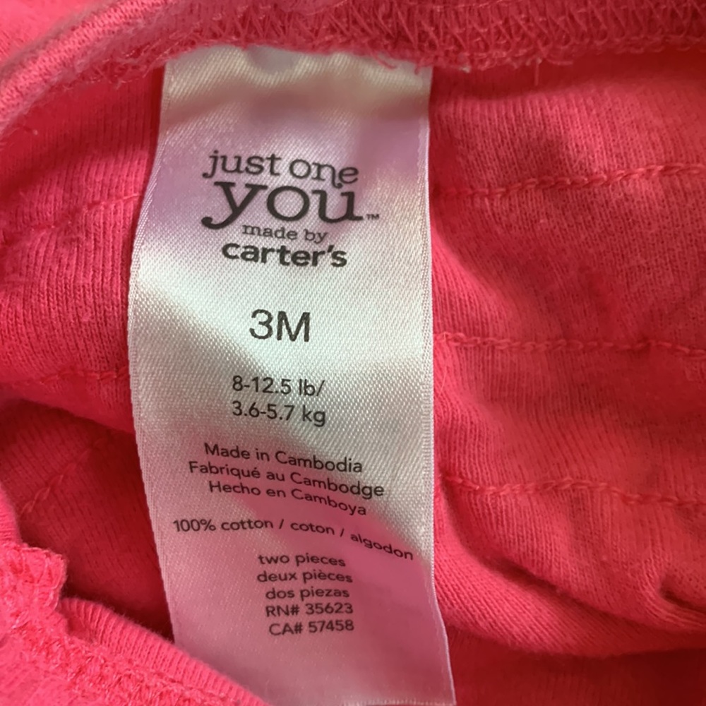 (5/$10) Ruffle bottom leggings 3M - Picture 3 of 4